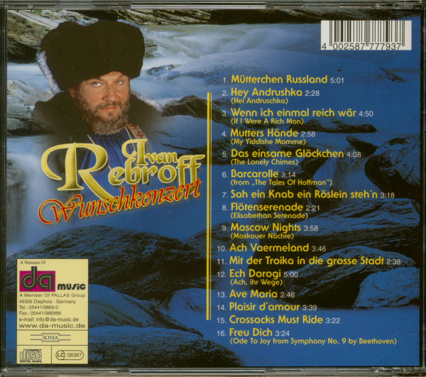 3. Bild von Ivan Rebroff: Wunschkonzert (CD)
