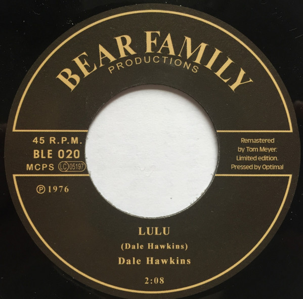 Boogie Woogie Teenage Girl - Lulu (7inch, 45rpm, PS)
