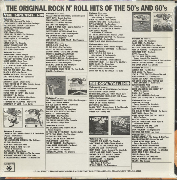 The Original Rock N' Roll Hits Of The 50's Vol.7 (LP)