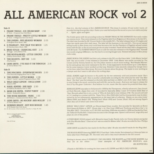 All American Rock, Vol.2 (LP)