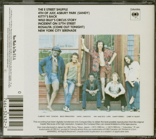 3. Bild von Bruce Springsteen: The Wild, The Innocent & The E Street Shuffle (CD)