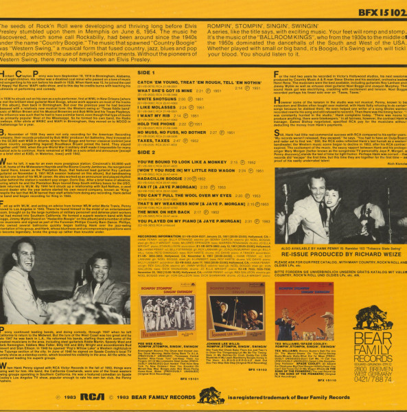 Rompin', Stompin', Singin', Swingin' (LP)