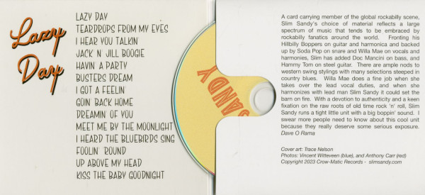 Lazy Day (CD)