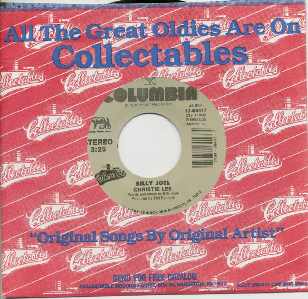 The Longest Time - Christie Lee (7inch, 45rpm, BC, CS)