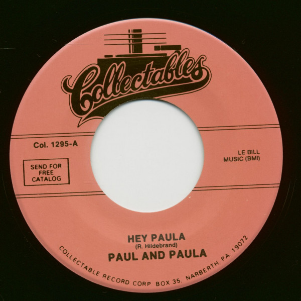 Hey Paula - All I Want Is You (7inch, 45rpm)