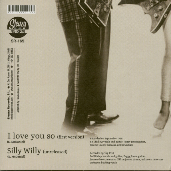 I Love You So - Silly Willy (7inch, 45rpm, PS, BC)