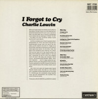 Vorschau: I Forgot To Cry (LP) Vorschau: I Forgot To Cry (LP)
