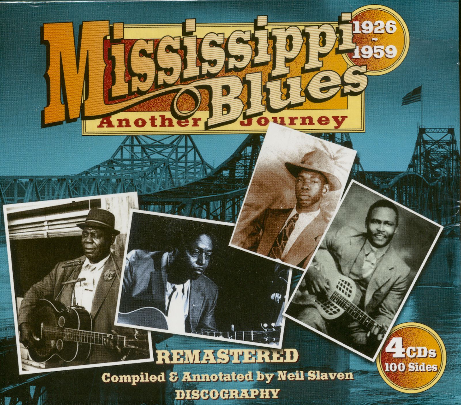 Various CD Mississippi Blues (4CD) Bear Family Records