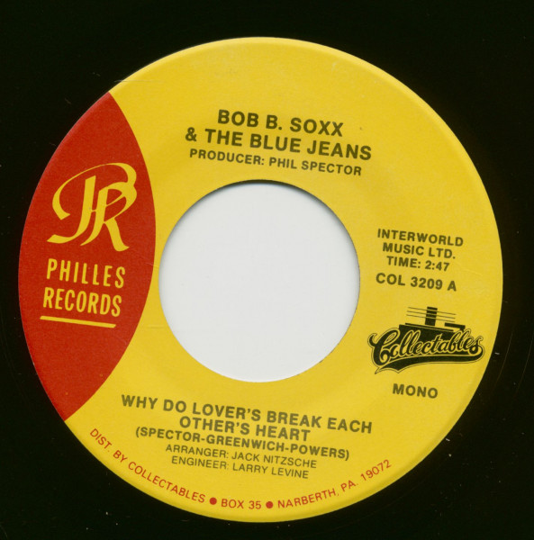 Why Do Lover´s Break Each Other´s Heart - Zip-A-Dee- Doo-Dah (7inch, 45rpm)