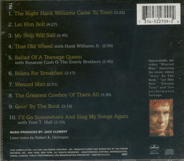 Wanted Man (CD)