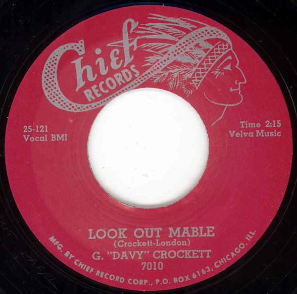Look Out Mabel b-w Did You Ever Love Somebody 7inch, 45rpm