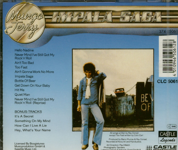 3. Bild von Mungo Jerry: Impala Saga (CD)