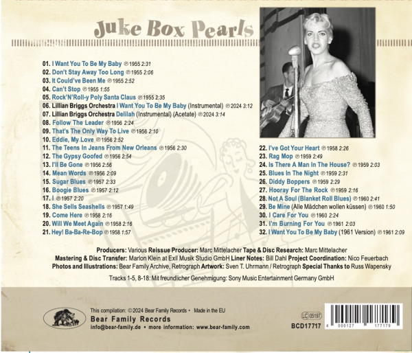 Diddy Boppers - Juke Box Pearls (CD)