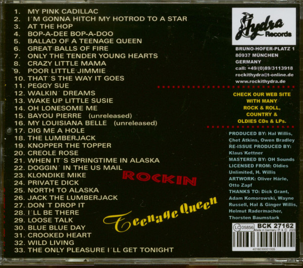 Ballad Of A Teenage Queen...(CD)