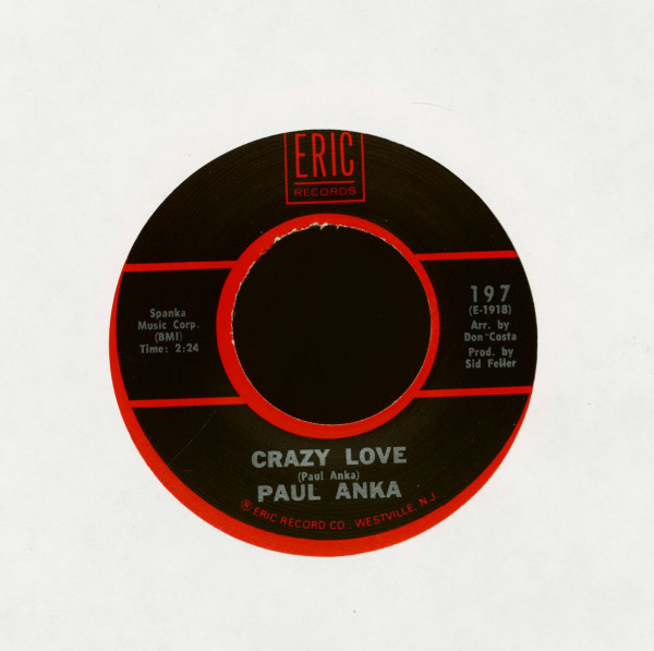 It's Time To Cry - Crazy Love (7inch, 45rpm)