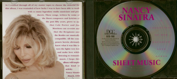 Sheet Music (CD)