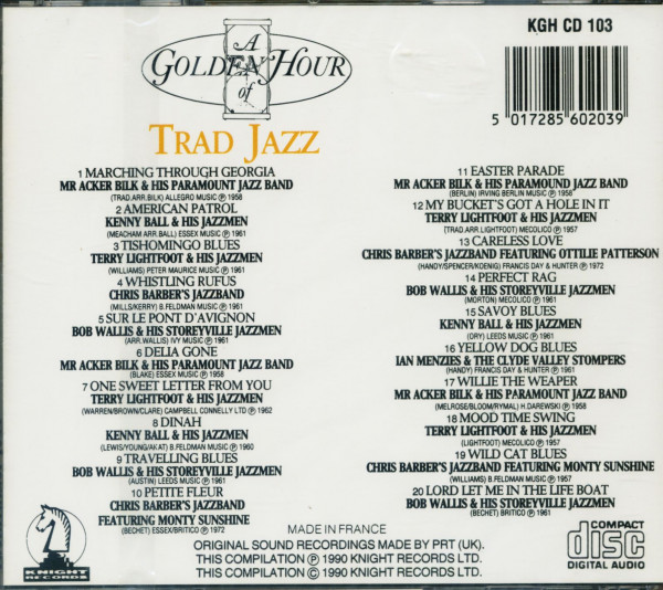 A Golden Hour Of Trad Jazz (CD)