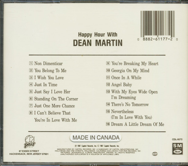 3. Bild von Dean Martin: Happy Hour With Dean Martin (CD)