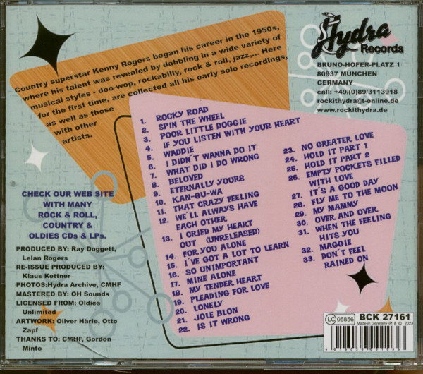 Rocky Road To Stardom (CD)