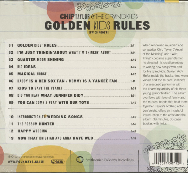 Golden Kids Rules (CD)