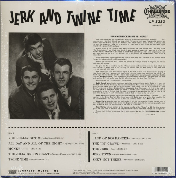 Jerk And Twine Time (LP)