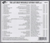 Vorschau: The Last Great Rockabilly Saturday Night Vol.3 (CD) Vorschau: The Last Great Rockabilly Saturday Night Vol.3 (CD)
