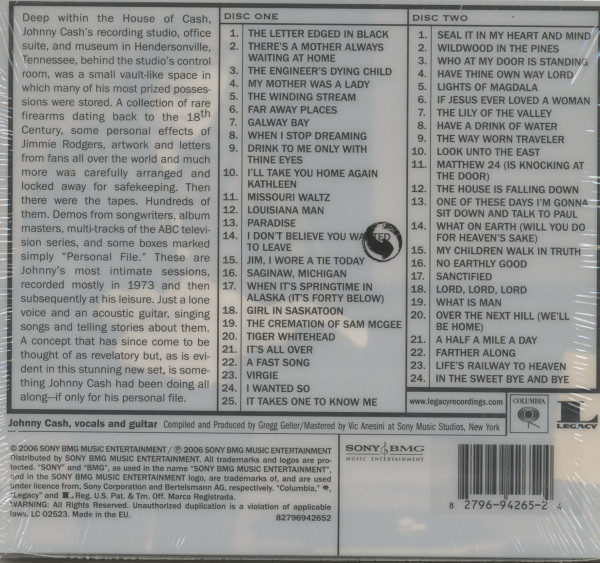 Personal File (2-CD, Slipcase Packaging)