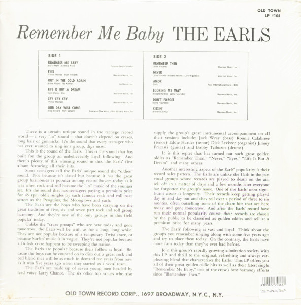 Remember Me Baby (LP)