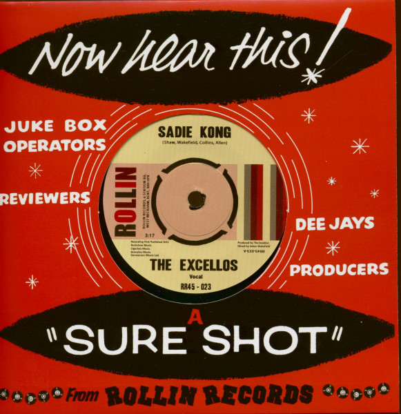 Sadie Kong - Rockinitis (7inch, 45rpm, CS, SC) Sadie Kong - Rockinitis (7inch, 45rpm, CS, SC)