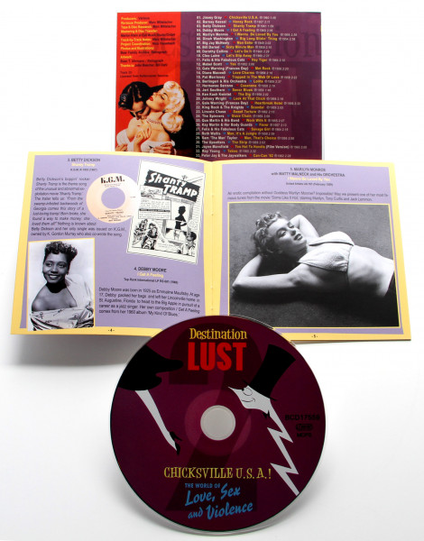 Destination Lust Pt. 2 - Chicksville U.S.A. - The World Of Love, Sex and Violence (CD)