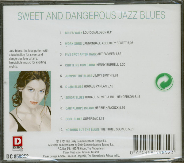 Sweet And Dangerous Jazz Blues (CD)