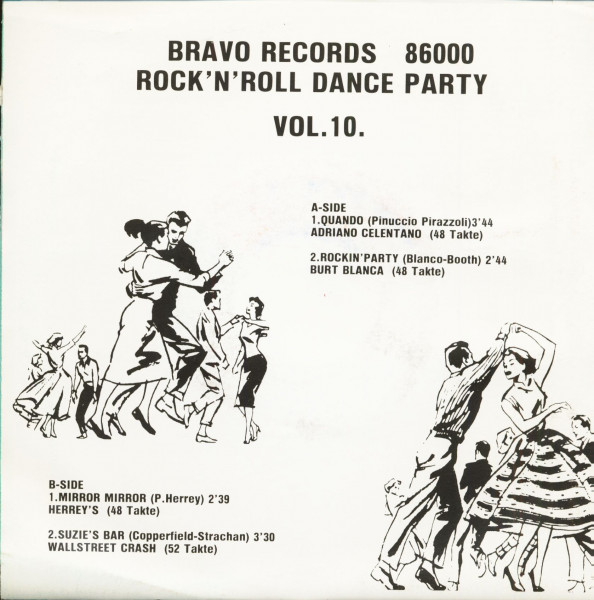 Rock And Roll Dance Party Tonight Vol.10 (7inch, EP, 45rpm, PS)