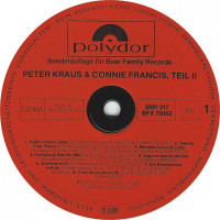 Vorschau: Connie Francis & Peter Kraus Vol.2 (LP) Vorschau: Connie Francis & Peter Kraus Vol.2 (LP)