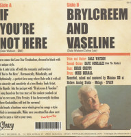 Vorschau: If You're Not Here - Brylcreem And Vaseline (7inch, 45rpm, PS) Vorschau: If You're Not Here - Brylcreem And Vaseline (7inch, 45rpm, PS)