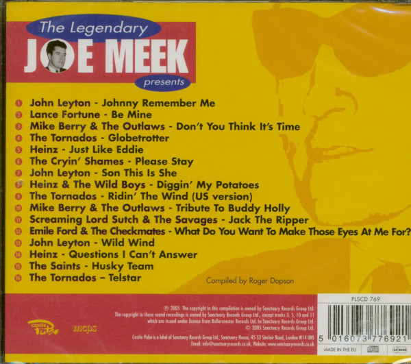 The Legendary Joe Meek Presents (CD)