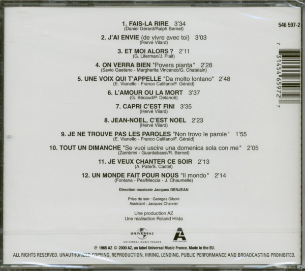 Capri C'est Fini (CD)