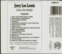 Vorschau: Live In Italy (CD) Vorschau: Live In Italy (CD)
