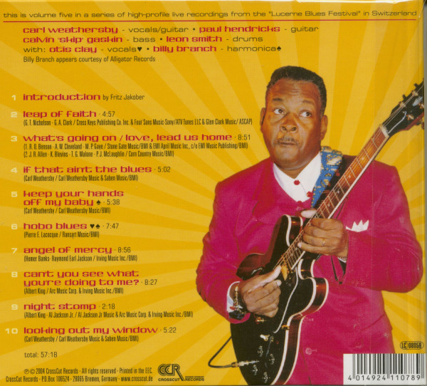 In The House - Live At Lucerne Vol.5 (CD)