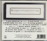 Vorschau: My Own Ignorant Way (CD) Vorschau: My Own Ignorant Way (CD)
