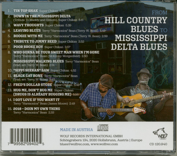 From Hill Coun try Blues To Mississippi Delta Blues (CD)