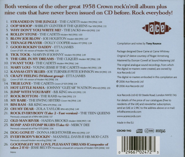 Hollywood Rock & Roll Record Hop...plus