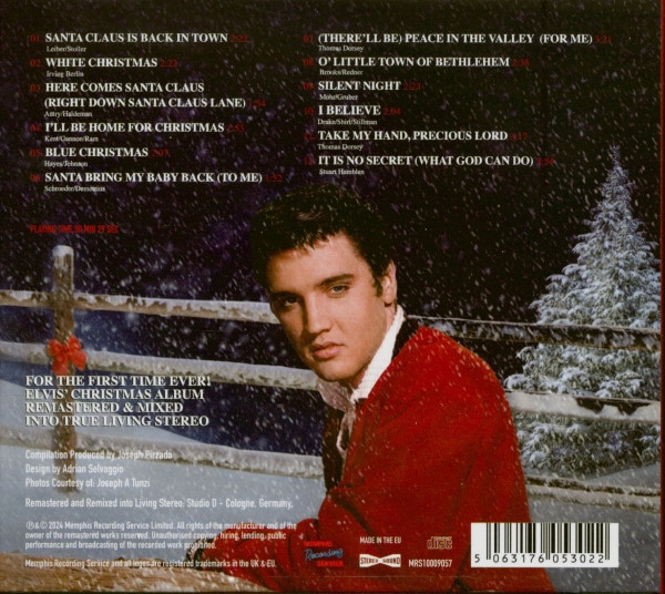 From Elvis At Christmas (CD, Deluxe Packaging)