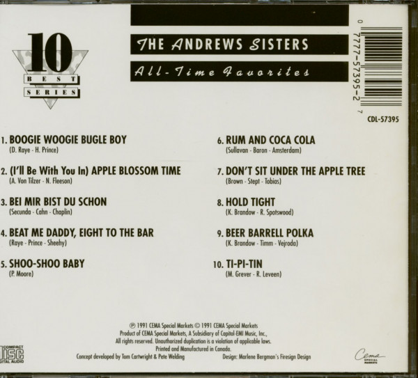All-Time Favorites (CD)