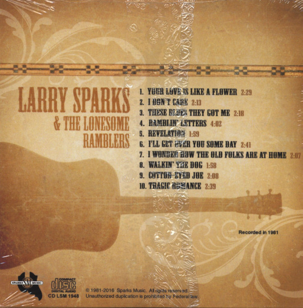 Larry Sparks’ Vintage (CD)