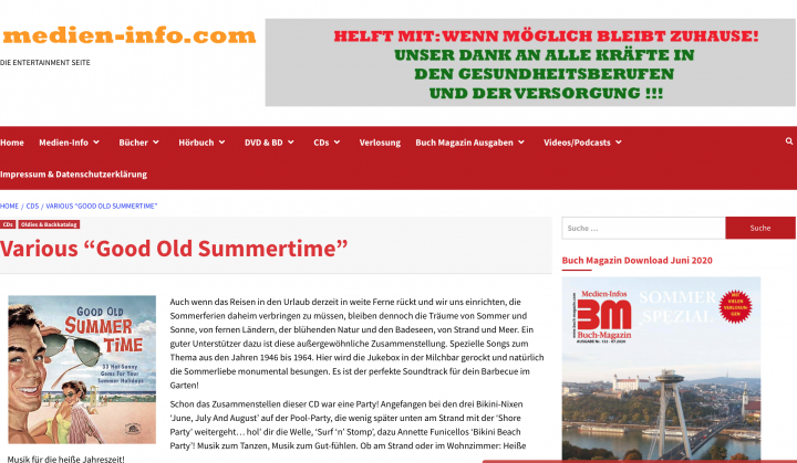 Presse-Archiv-Good-Old-Summertime-33-Hot-Sunny-Gems-For-Your-Summer-Holidays-media-info