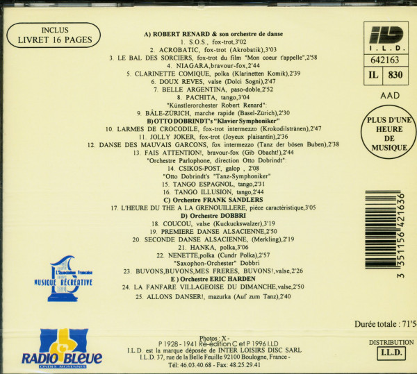 Dynamisme, Pittoresque & Facétie (CD)