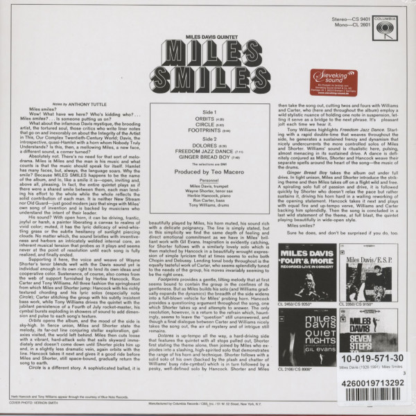 Miles Smiles (LP 180g Vinyl)