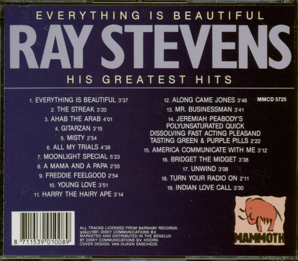 Everything Is Beautiful - His Greatest Hits (CD)