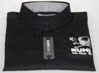 Vorschau: Rumble Worker Shirt, black, white print, size L Vorschau: Rumble Worker Shirt, black, white print, size L
