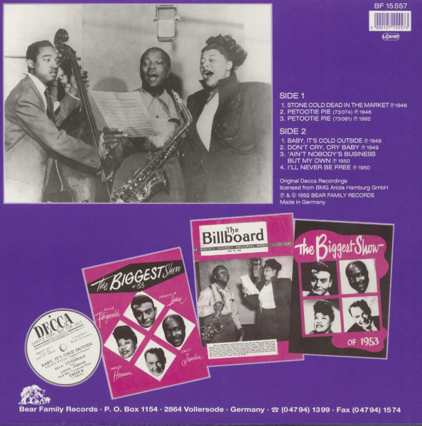 Louis Jordan And Ella Fitzgerald (LP)